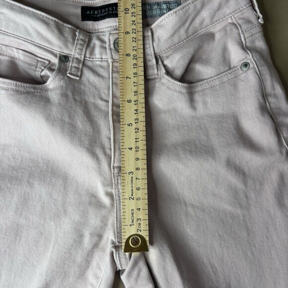 Aeropostale Women's High Waisted Jegging Old Rose,Size 0 - Picture 5 of 10